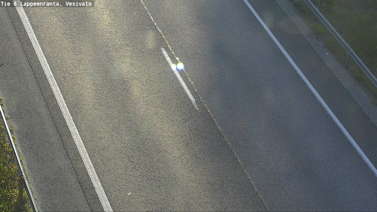 Weather Camera Image Road 6 Lappeenranta, Vesivalo, Lappeenranta, Etelä-Karjala