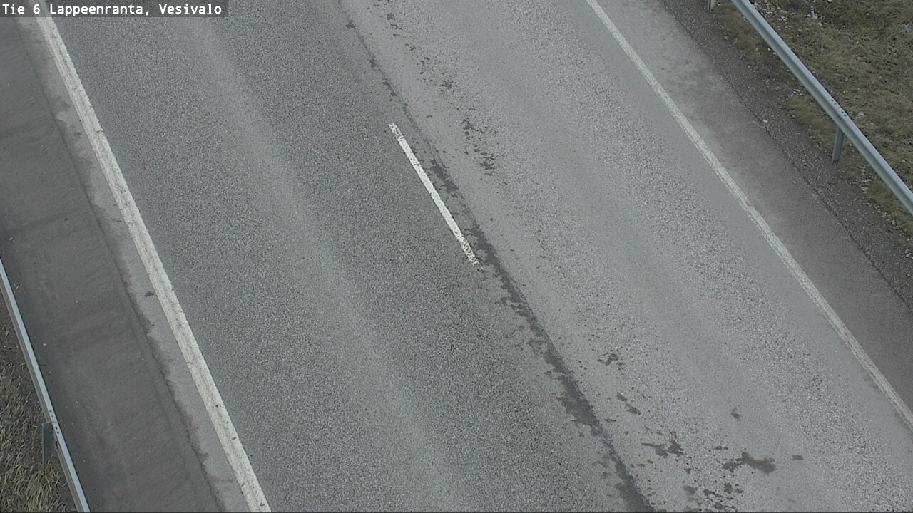 Weather Camera Image Road 6 Lappeenranta, Vesivalo, Lappeenranta, Etelä-Karjala