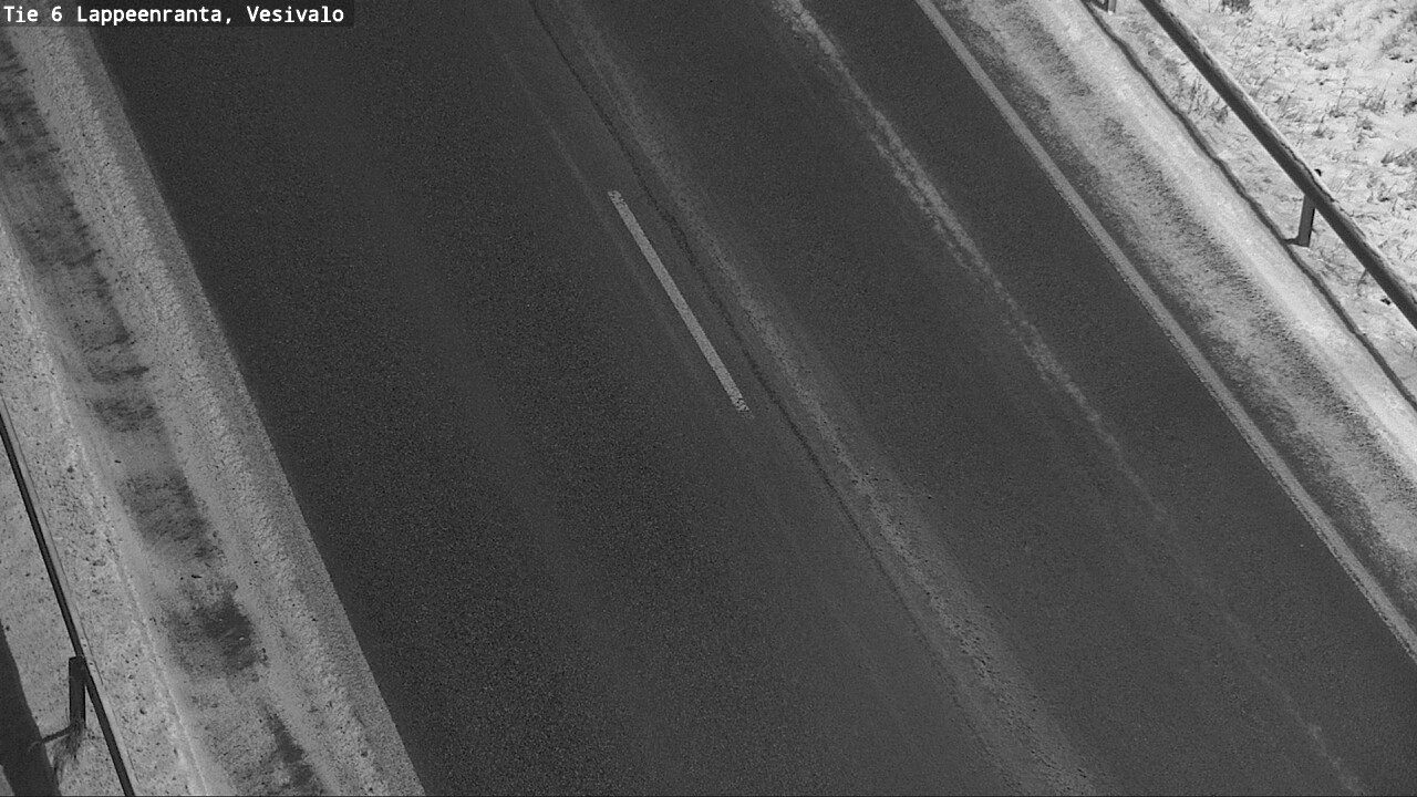 Weather Camera Image Road 6 Lappeenranta, Vesivalo, Lappeenranta, Etelä-Karjala