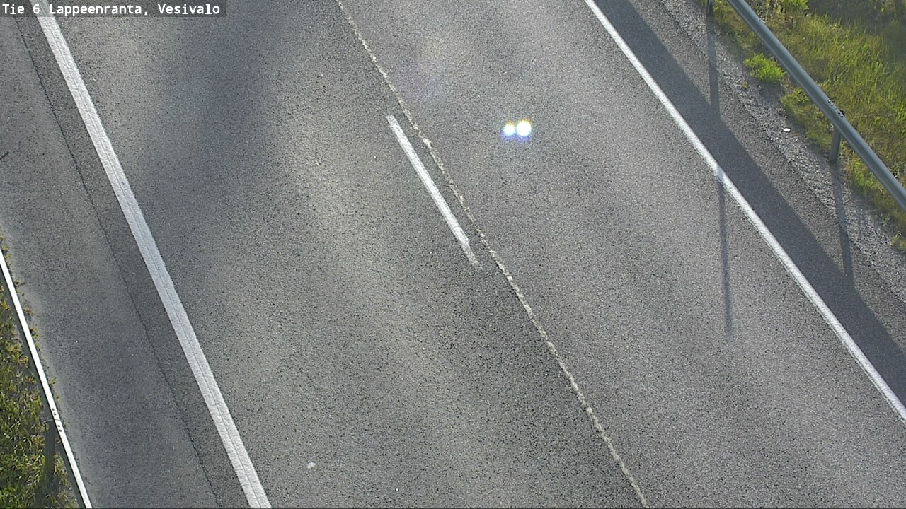 Weather Camera Image Road 6 Lappeenranta, Vesivalo, Lappeenranta, Etelä-Karjala