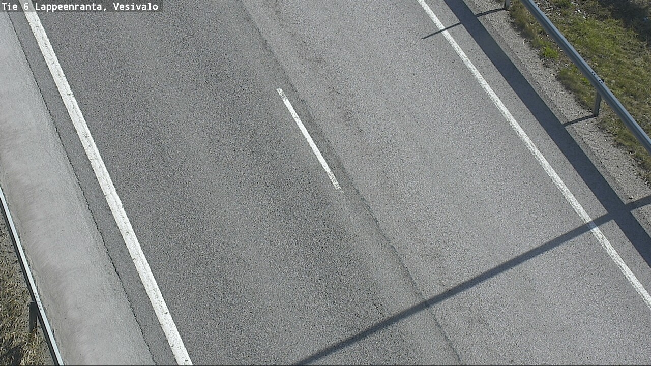 Weather Camera Image Road 6 Lappeenranta, Vesivalo, Lappeenranta, Etelä-Karjala