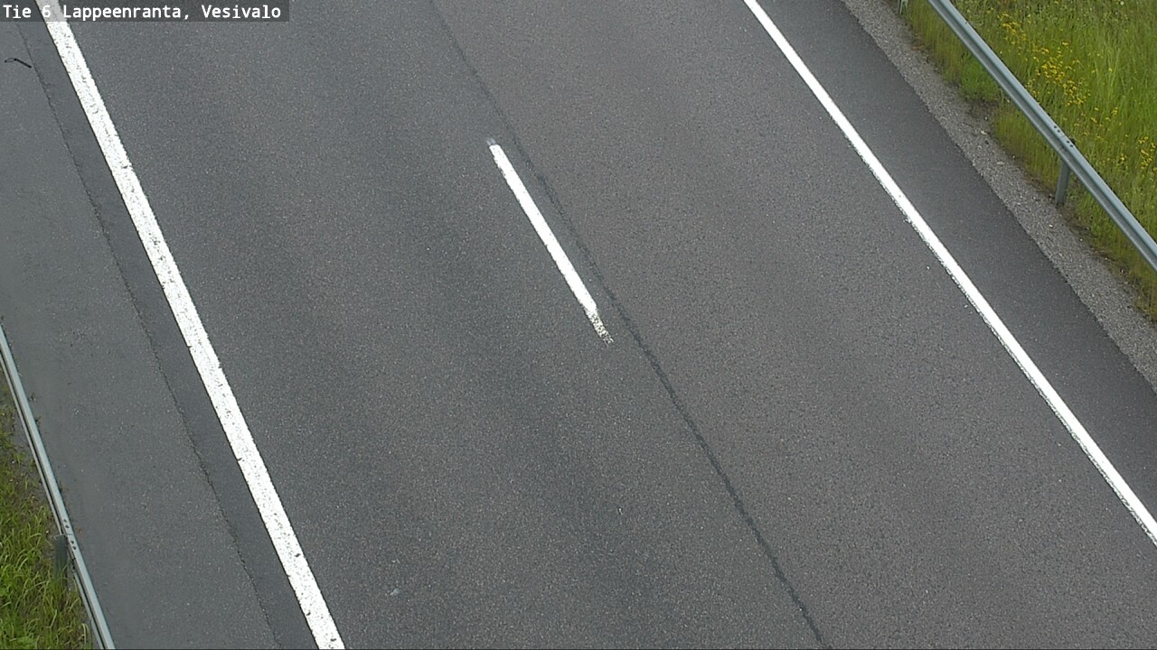 Weather Camera Image Road 6 Lappeenranta, Vesivalo, Lappeenranta, Etelä-Karjala