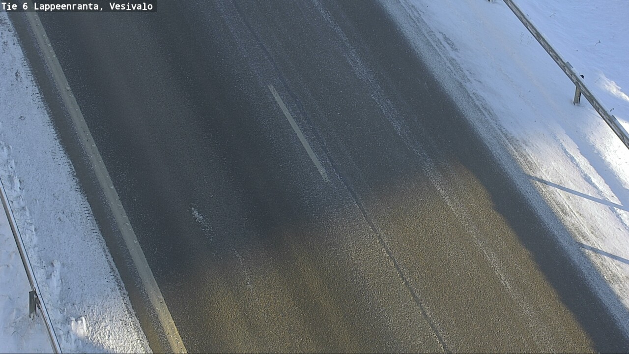 Weather Camera Image Road 6 Lappeenranta, Vesivalo, Lappeenranta, Etelä-Karjala