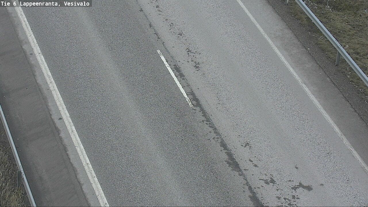 Weather Camera Image Road 6 Lappeenranta, Vesivalo, Lappeenranta, Etelä-Karjala