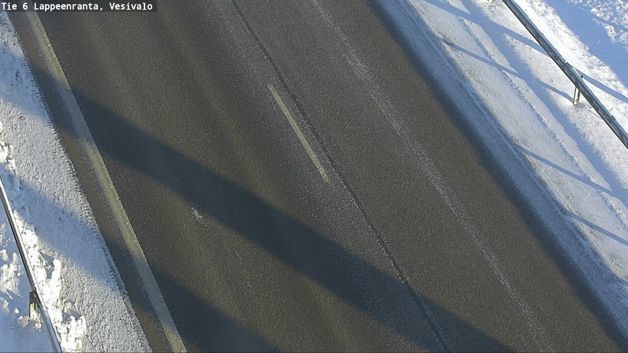 Weather Camera Image Road 6 Lappeenranta, Vesivalo, Lappeenranta, Etelä-Karjala