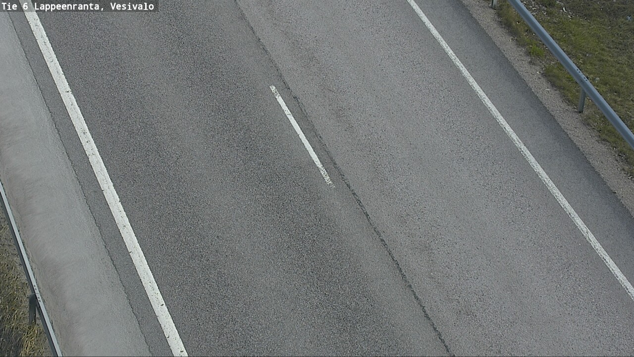 Weather Camera Image Road 6 Lappeenranta, Vesivalo, Lappeenranta, Etelä-Karjala