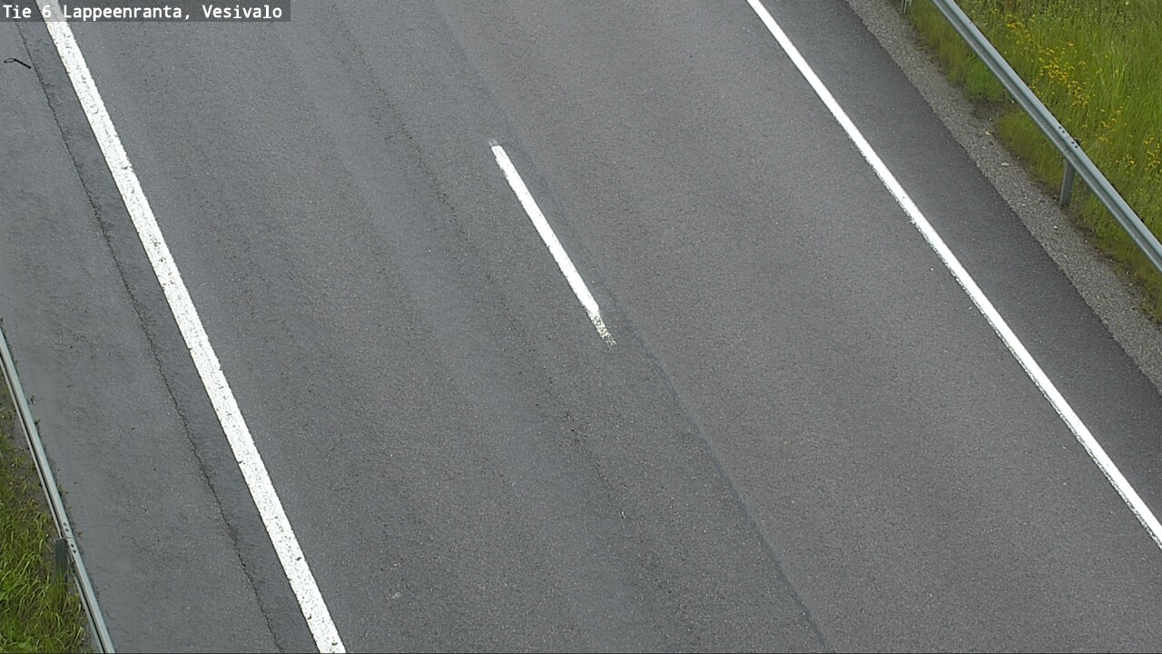 Weather Camera Image Road 6 Lappeenranta, Vesivalo, Lappeenranta, Etelä-Karjala