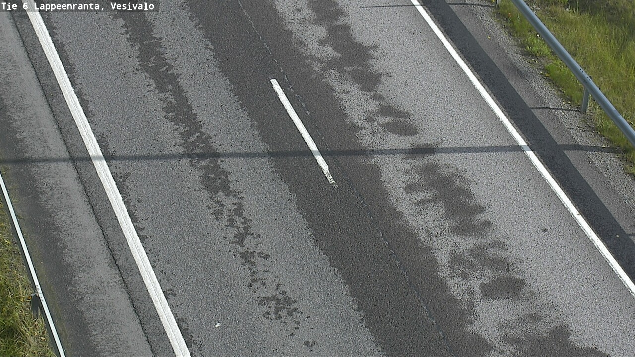 Weather Camera Image Road 6 Lappeenranta, Vesivalo, Lappeenranta, Etelä-Karjala