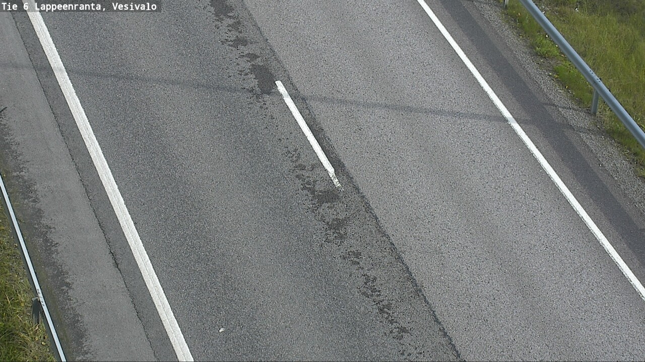 Weather Camera Image Road 6 Lappeenranta, Vesivalo, Lappeenranta, Etelä-Karjala