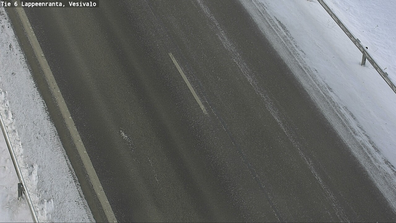 Weather Camera Image Road 6 Lappeenranta, Vesivalo, Lappeenranta, Etelä-Karjala