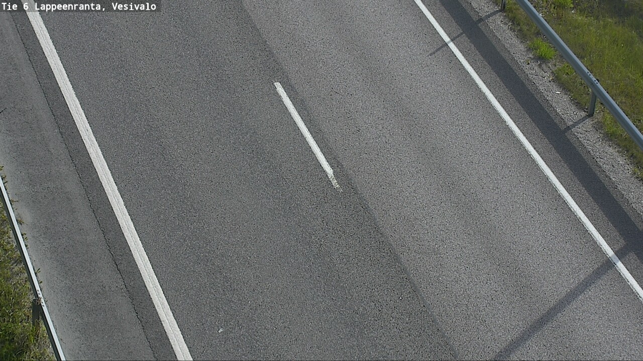 Weather Camera Image Road 6 Lappeenranta, Vesivalo, Lappeenranta, Etelä-Karjala