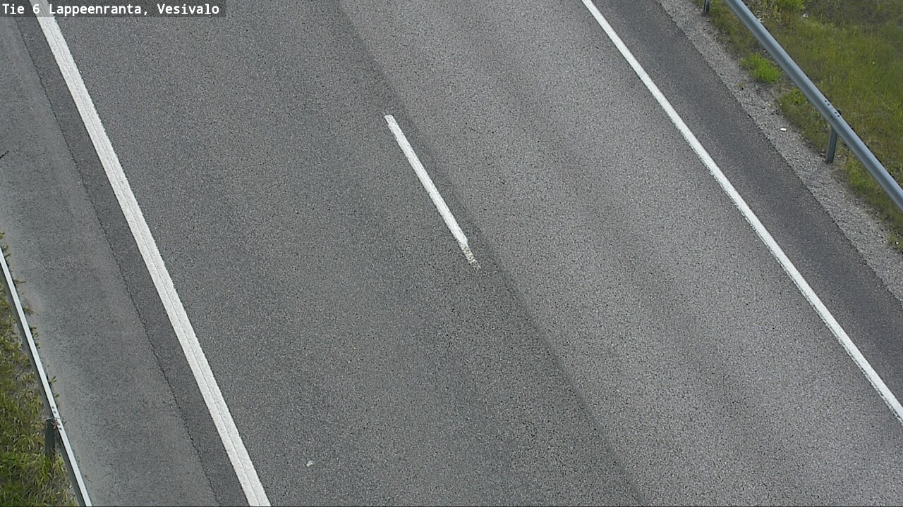 Weather Camera Image Road 6 Lappeenranta, Vesivalo, Lappeenranta, Etelä-Karjala