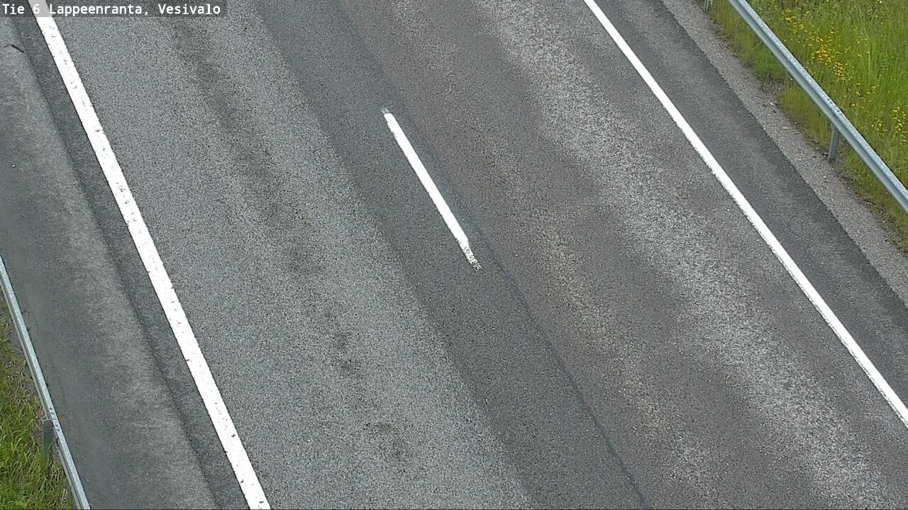 Weather Camera Image Road 6 Lappeenranta, Vesivalo, Lappeenranta, Etelä-Karjala