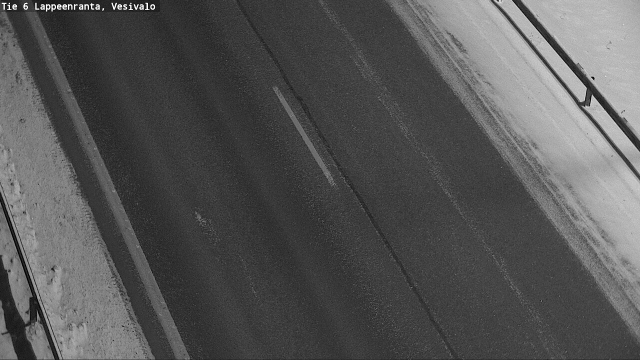 Weather Camera Image Road 6 Lappeenranta, Vesivalo, Lappeenranta, Etelä-Karjala