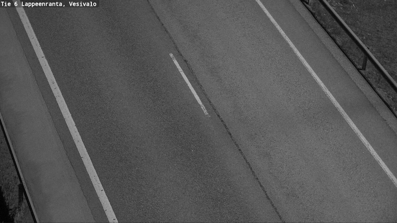 Weather Camera Image Road 6 Lappeenranta, Vesivalo, Lappeenranta, Etelä-Karjala