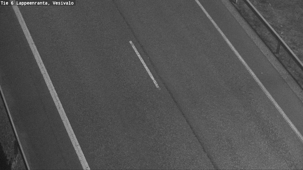 Weather Camera Image Road 6 Lappeenranta, Vesivalo, Lappeenranta, Etelä-Karjala
