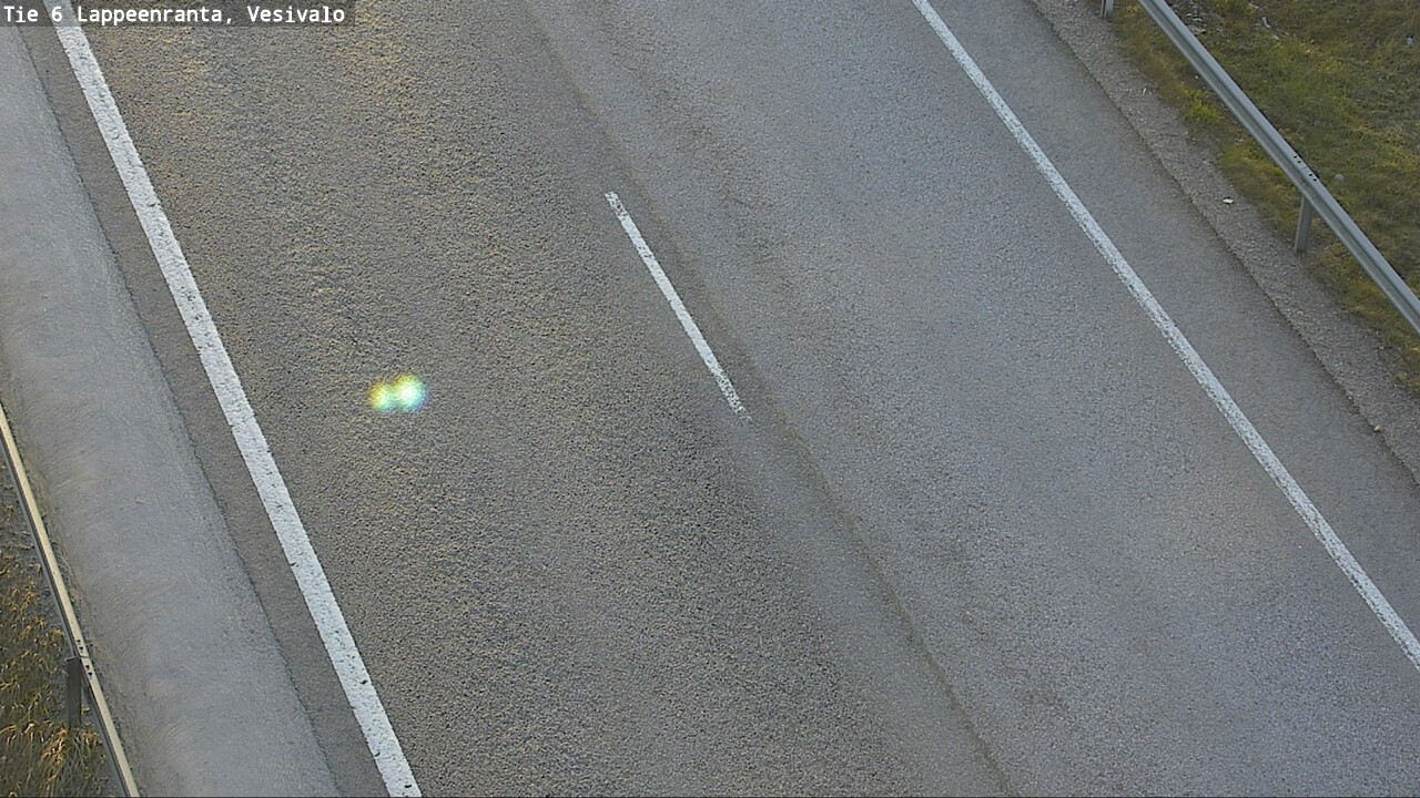 Weather Camera Image Road 6 Lappeenranta, Vesivalo, Lappeenranta, Etelä-Karjala