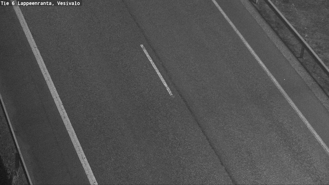 Weather Camera Image Road 6 Lappeenranta, Vesivalo, Lappeenranta, Etelä-Karjala