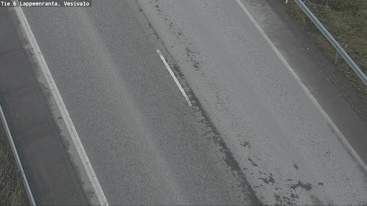 Weather Camera Image Road 6 Lappeenranta, Vesivalo, Lappeenranta, Etelä-Karjala