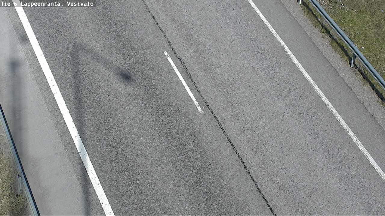 Weather Camera Image Road 6 Lappeenranta, Vesivalo, Lappeenranta, Etelä-Karjala