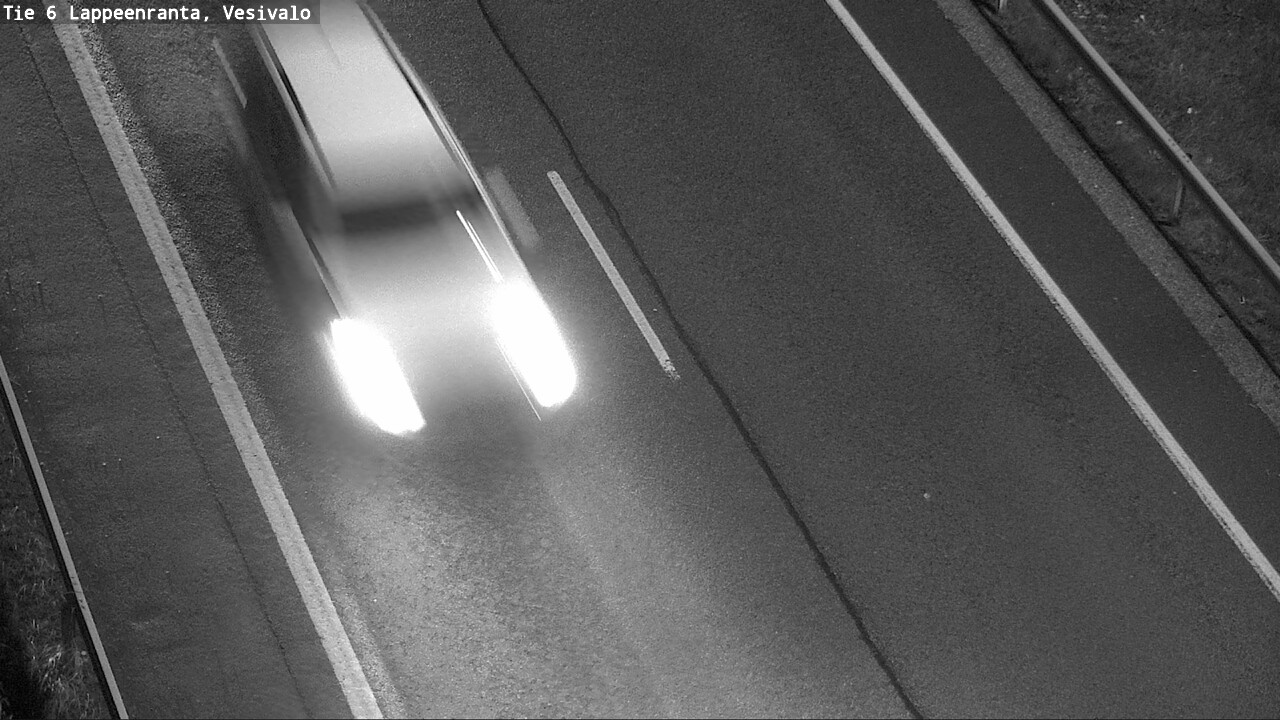 Weather Camera Image Väg 6 Villmanstrand, Vesivalo, Lappeenranta, Etelä-Karjala