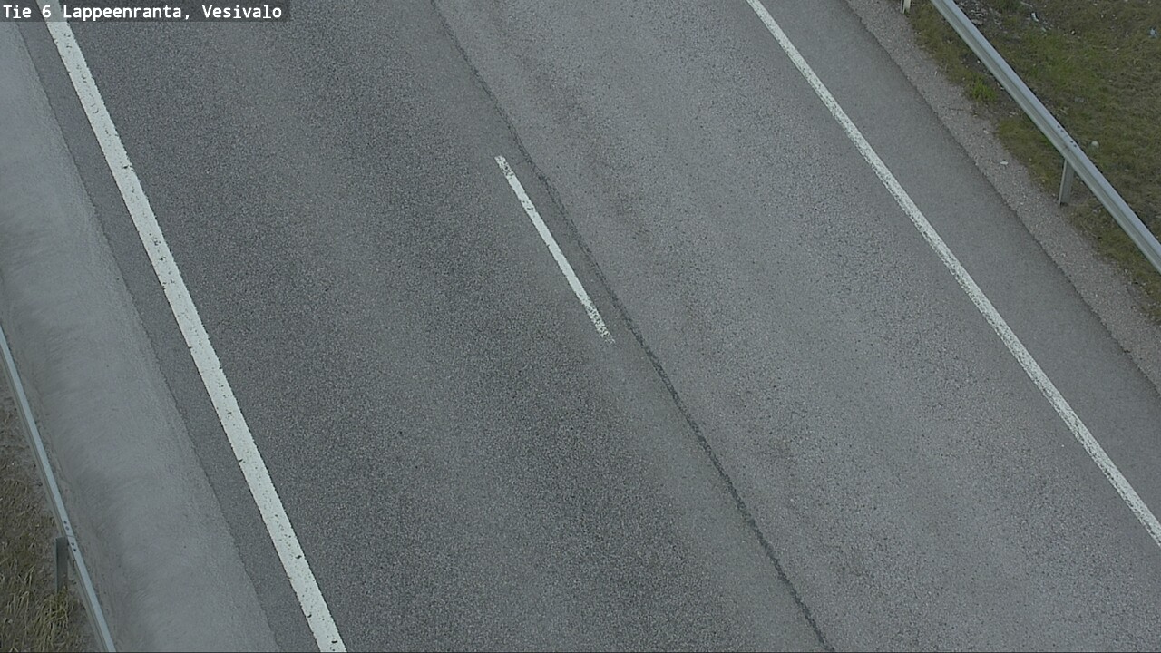 Weather Camera Image Road 6 Lappeenranta, Vesivalo, Lappeenranta, Etelä-Karjala