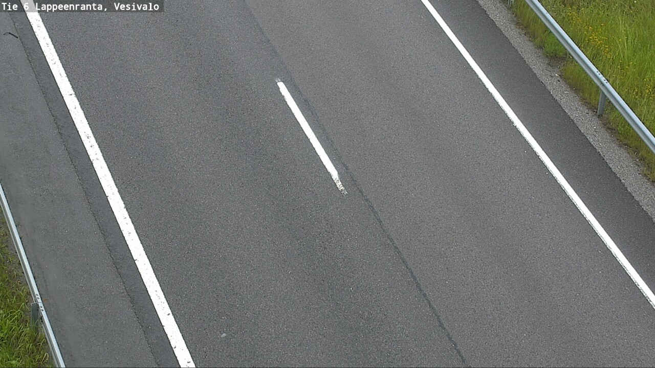 Weather Camera Image Road 6 Lappeenranta, Vesivalo, Lappeenranta, Etelä-Karjala