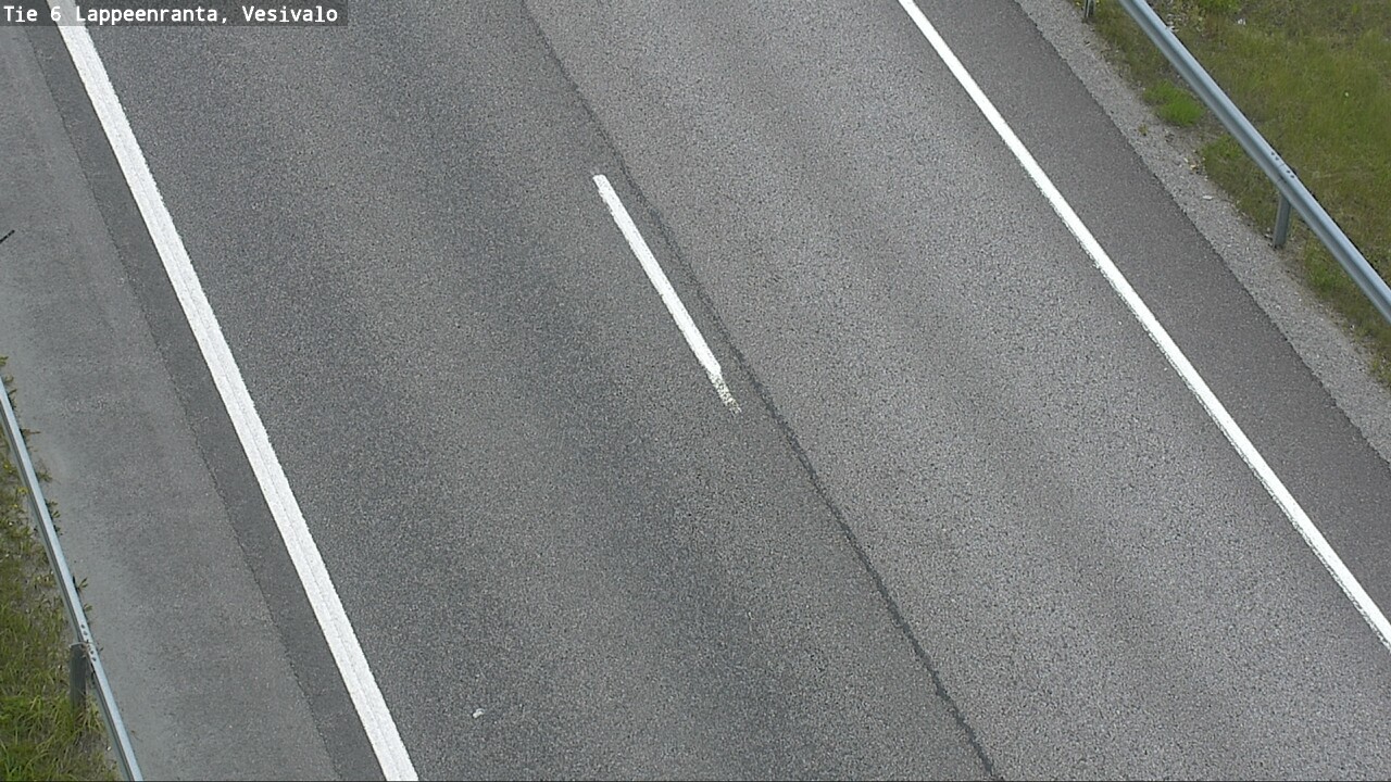 Weather Camera Image Road 6 Lappeenranta, Vesivalo, Lappeenranta, Etelä-Karjala