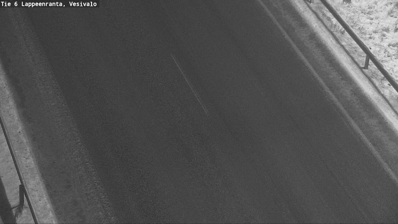 Weather Camera Image Road 6 Lappeenranta, Vesivalo, Lappeenranta, Etelä-Karjala