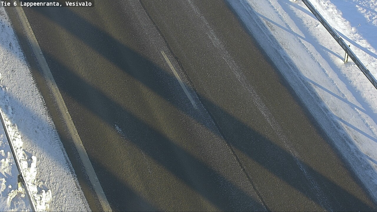Weather Camera Image Road 6 Lappeenranta, Vesivalo, Lappeenranta, Etelä-Karjala