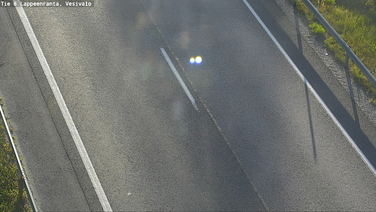 Weather Camera Image Road 6 Lappeenranta, Vesivalo, Lappeenranta, Etelä-Karjala
