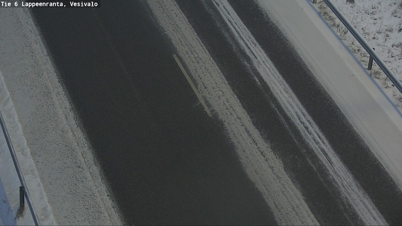 Weather Camera Image Road 6 Lappeenranta, Vesivalo, Lappeenranta, Etelä-Karjala