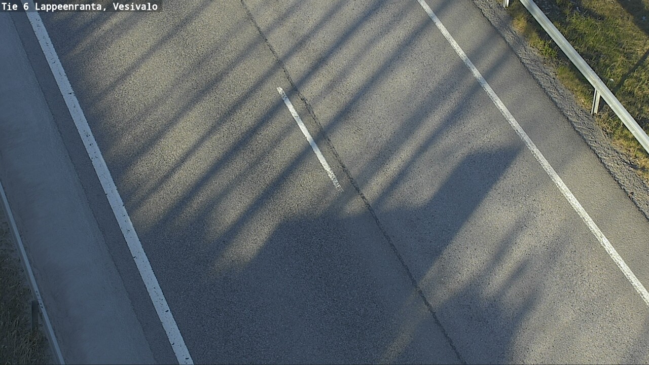 Weather Camera Image Road 6 Lappeenranta, Vesivalo, Lappeenranta, Etelä-Karjala