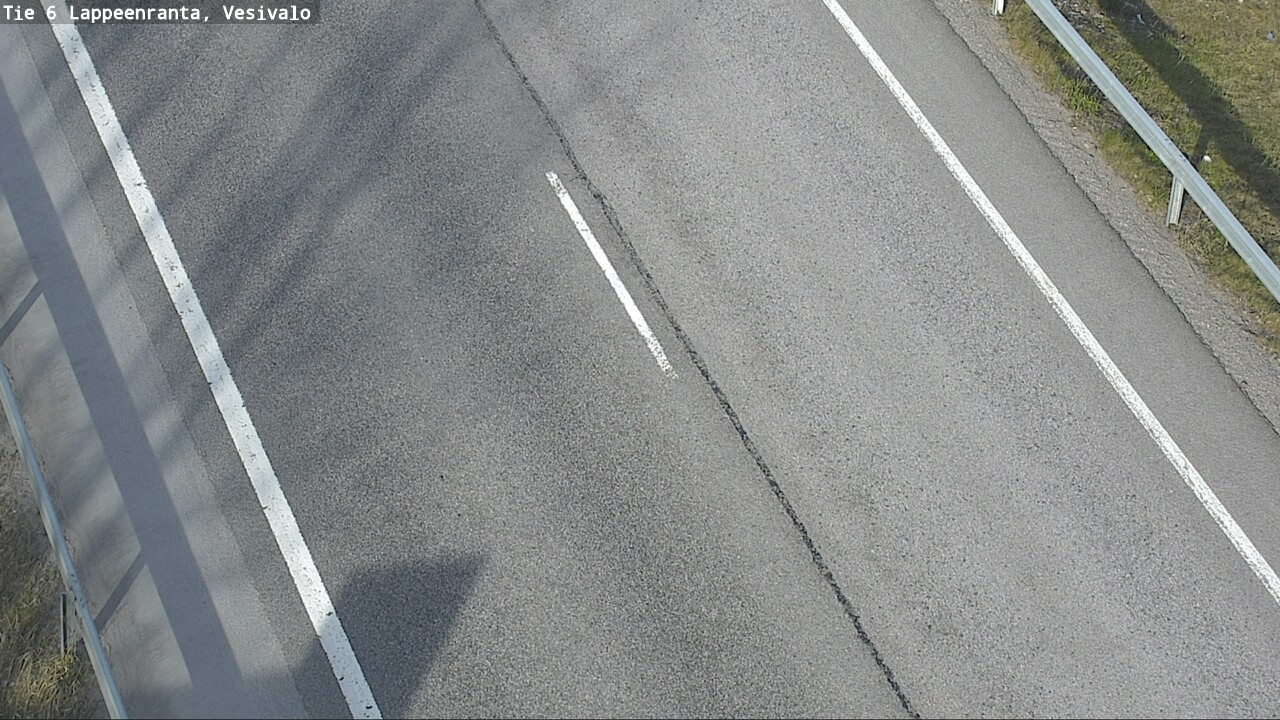 Weather Camera Image Road 6 Lappeenranta, Vesivalo, Lappeenranta, Etelä-Karjala
