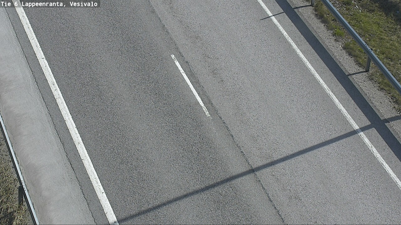 Weather Camera Image Road 6 Lappeenranta, Vesivalo, Lappeenranta, Etelä-Karjala