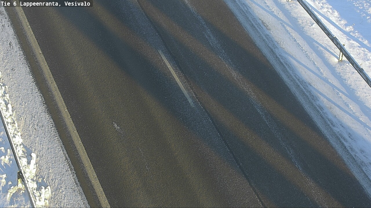 Weather Camera Image Road 6 Lappeenranta, Vesivalo, Lappeenranta, Etelä-Karjala