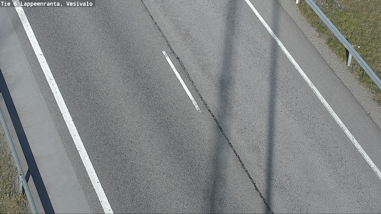 Weather Camera Image Road 6 Lappeenranta, Vesivalo, Lappeenranta, Etelä-Karjala