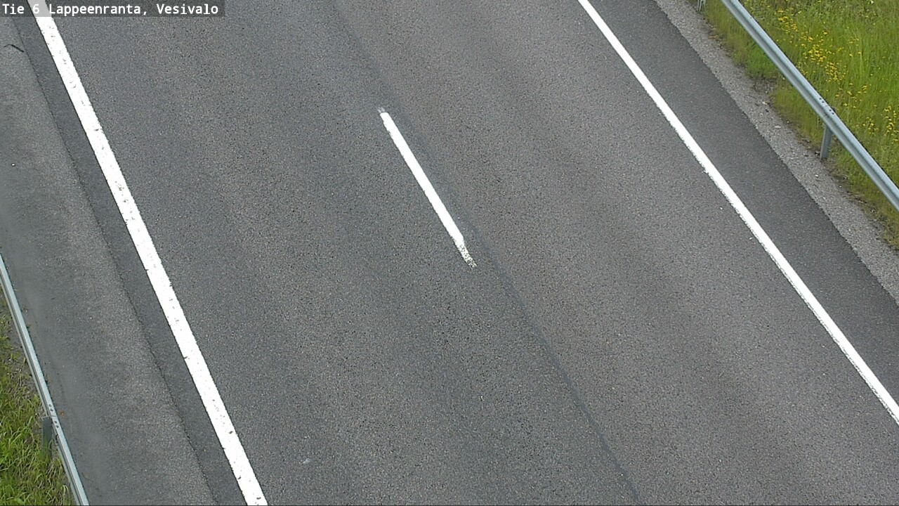Weather Camera Image Road 6 Lappeenranta, Vesivalo, Lappeenranta, Etelä-Karjala