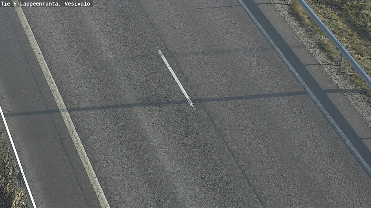 Weather Camera Image Road 6 Lappeenranta, Vesivalo, Lappeenranta, Etelä-Karjala