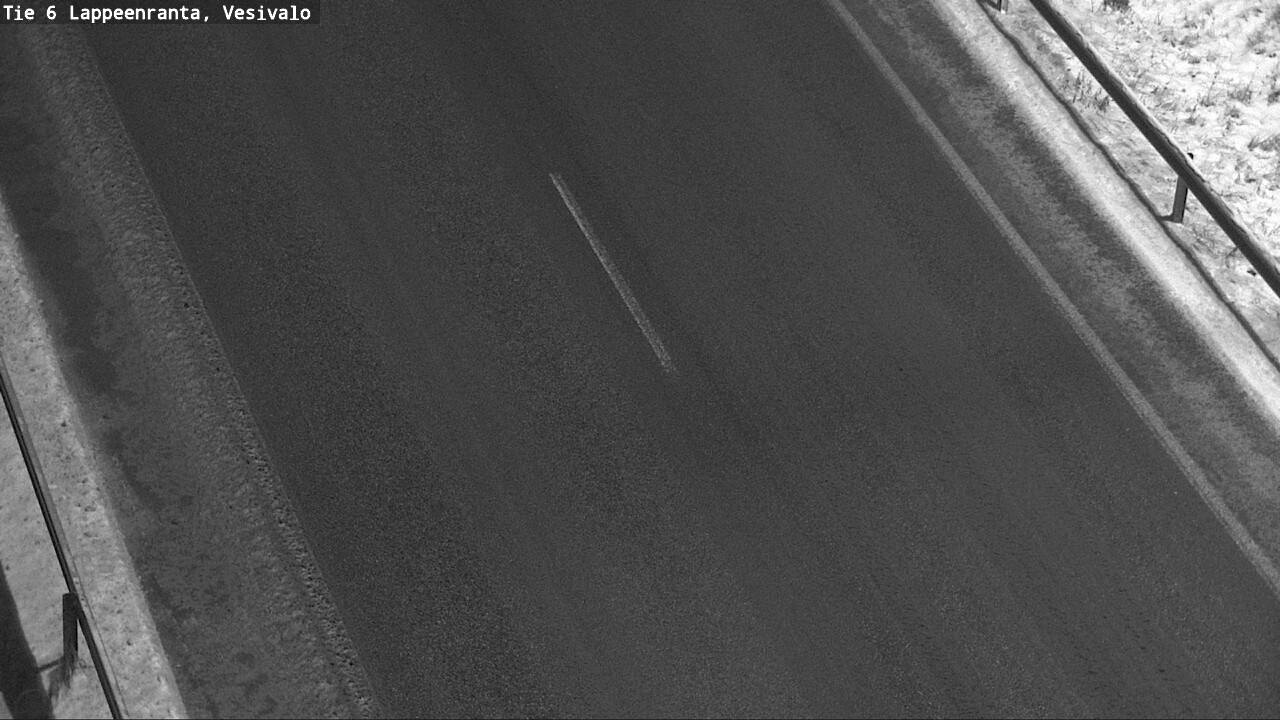 Weather Camera Image Road 6 Lappeenranta, Vesivalo, Lappeenranta, Etelä-Karjala