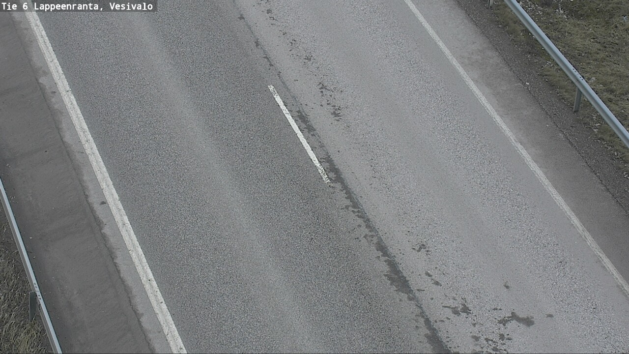 Weather Camera Image Road 6 Lappeenranta, Vesivalo, Lappeenranta, Etelä-Karjala