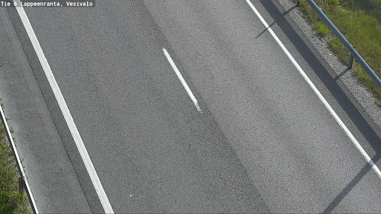 Weather Camera Image Road 6 Lappeenranta, Vesivalo, Lappeenranta, Etelä-Karjala