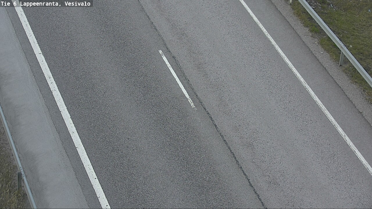 Weather Camera Image Road 6 Lappeenranta, Vesivalo, Lappeenranta, Etelä-Karjala
