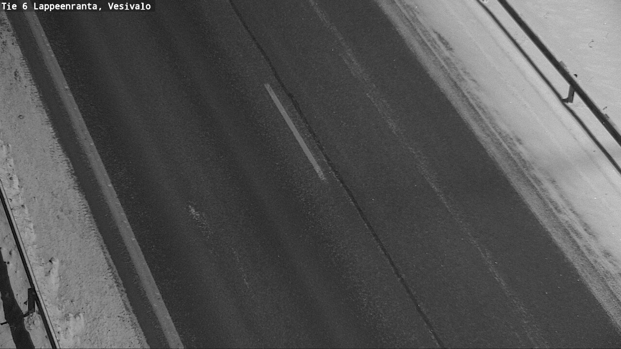 Weather Camera Image Road 6 Lappeenranta, Vesivalo, Lappeenranta, Etelä-Karjala