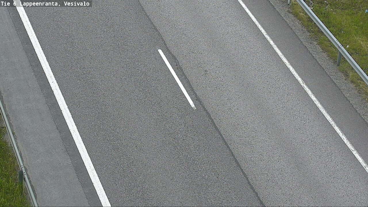 Weather Camera Image Road 6 Lappeenranta, Vesivalo, Lappeenranta, Etelä-Karjala
