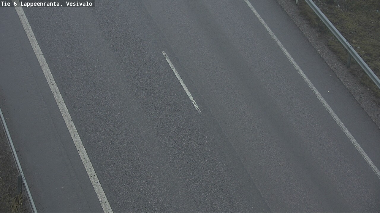 Weather Camera Image Road 6 Lappeenranta, Vesivalo, Lappeenranta, Etelä-Karjala