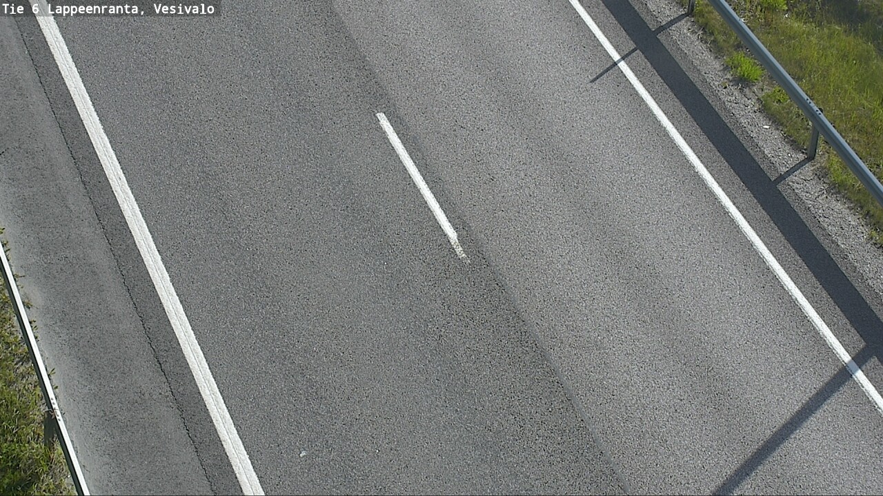 Weather Camera Image Road 6 Lappeenranta, Vesivalo, Lappeenranta, Etelä-Karjala