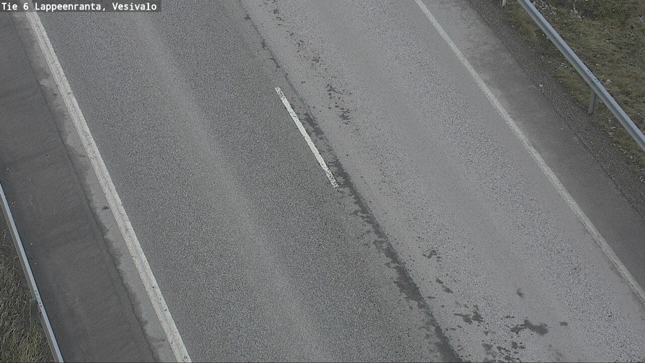 Weather Camera Image Road 6 Lappeenranta, Vesivalo, Lappeenranta, Etelä-Karjala