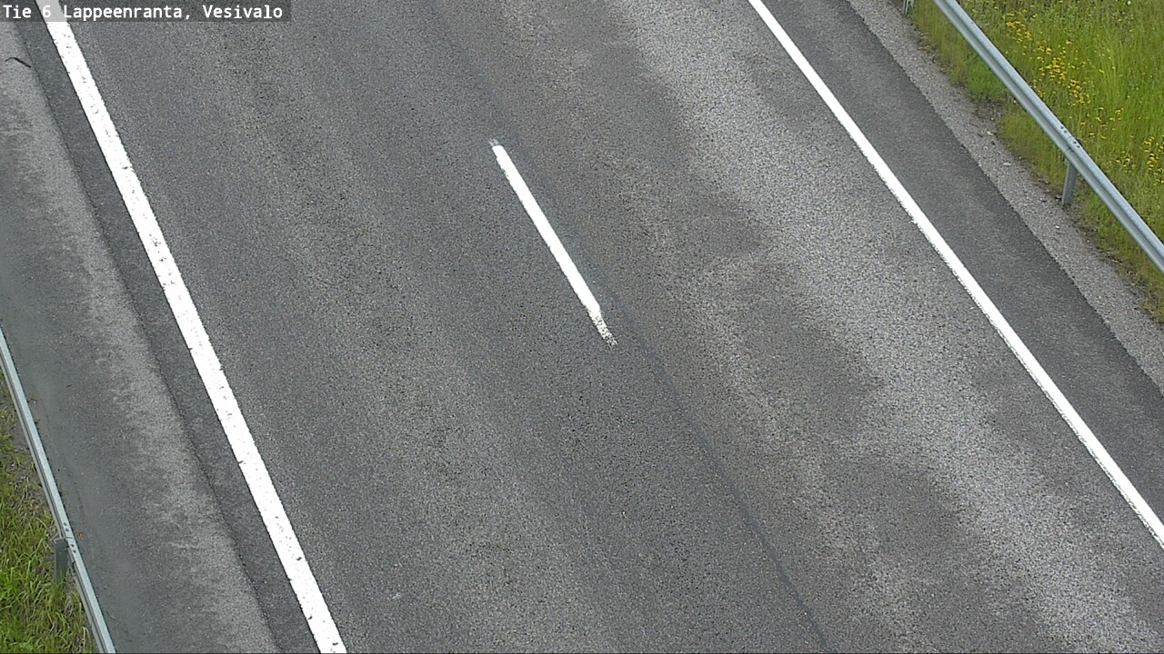 Weather Camera Image Road 6 Lappeenranta, Vesivalo, Lappeenranta, Etelä-Karjala