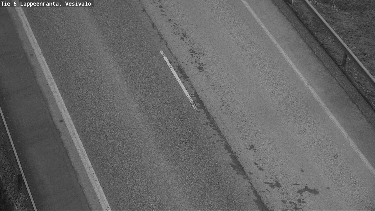 Weather Camera Image Road 6 Lappeenranta, Vesivalo, Lappeenranta, Etelä-Karjala